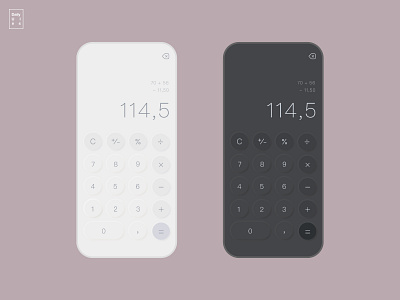 DAILY UI #4 app calculator dailyui design design app graphicdesign neumorphic design neumorphism