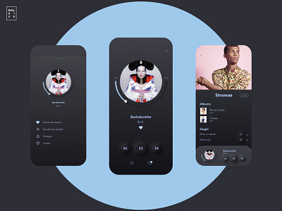 DAILY UI #9 app dailyui design design app graphicdesign music app music player uidesign