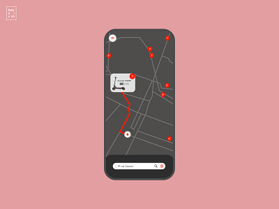 DAILY UI #20 app dailyui dailyuichallenge design design app graphicdesign location app location tracker uidesign