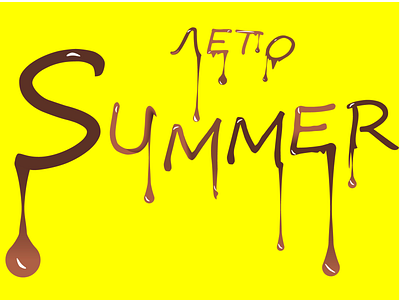 A Summer symbol art branding design graphic illustration logo type ux vector web