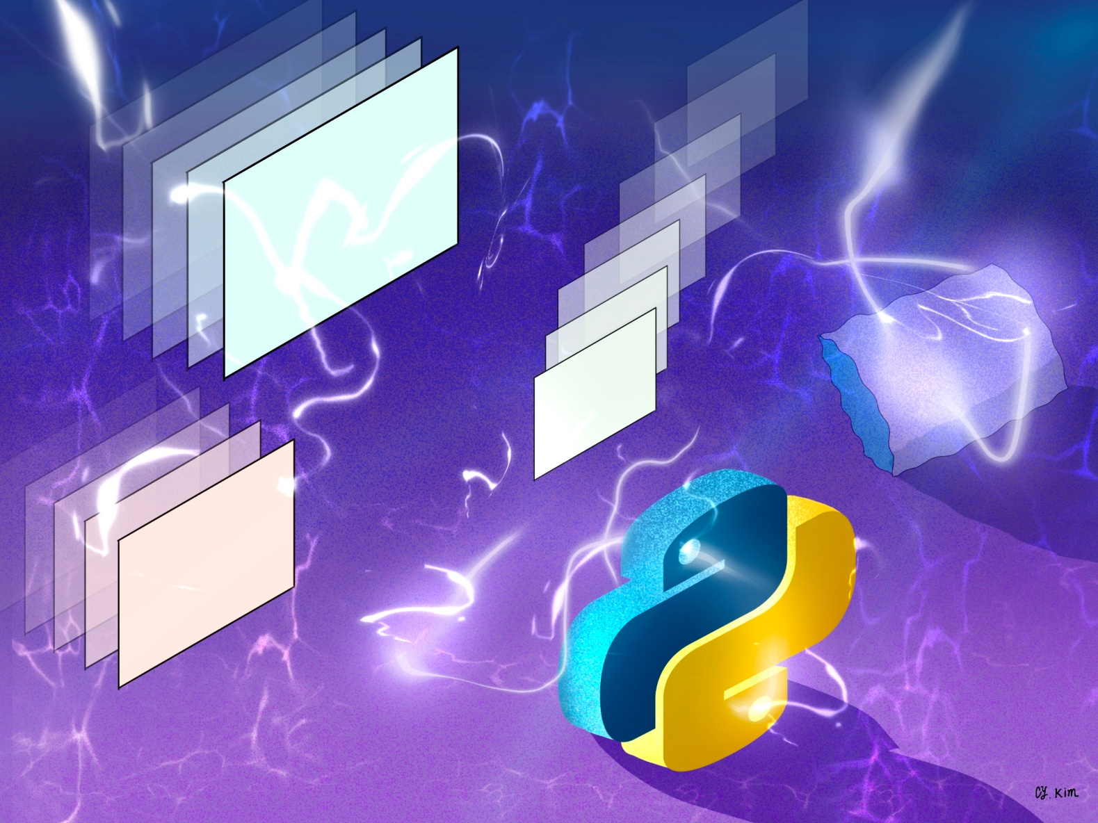 Pillow Python by Chaeyun Kim on Dribbble