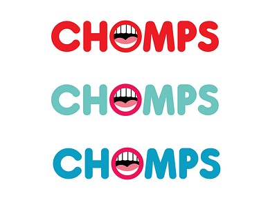 CHOMPS logo illustration logo