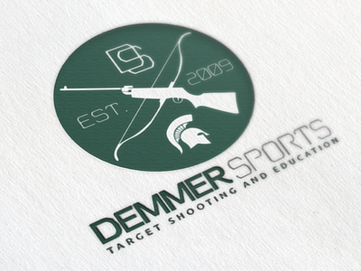 Demmer Sports Logo Design branding illustration logo