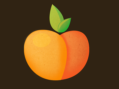 Peachy Keen illustration logo