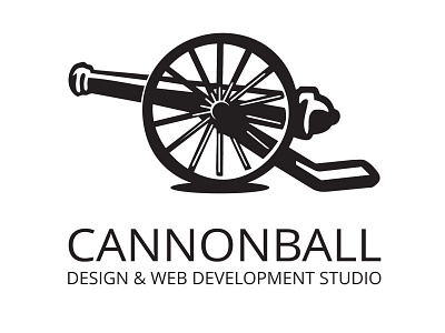 Cannonball Studio Logo logo studio web