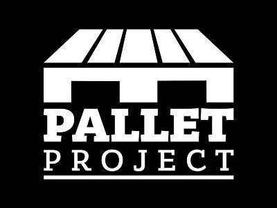 Logo for Pallet Project branding furniture logo pallet