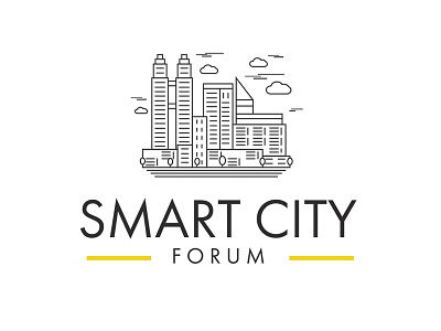 Event logo brand branding city forum icon logo tuture