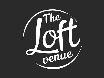 Cafe logo branding cafe font lettering loft logo venue