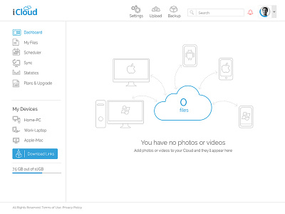 Cloud App app backup app cloud backup app cloud storage desktop app