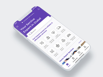 Service Market Mobile App