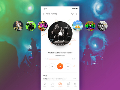 Music App album app mobile app mobile app design music album music app music art music artwork music mobile app