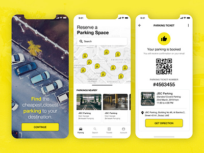 Parking App By Manprit Kalsi On Dribbble