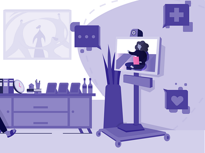 Iris Telehealth Brand Illustration 3