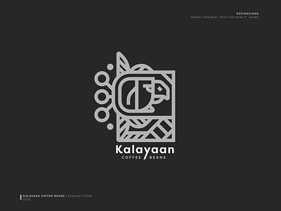 Kalayaan Coffee Beans - Logo Design art branding coffee design flat icon illustration lineart logo minimal packaging typography uidesign vector