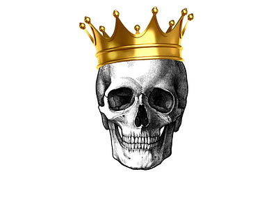 Skull in a Crown