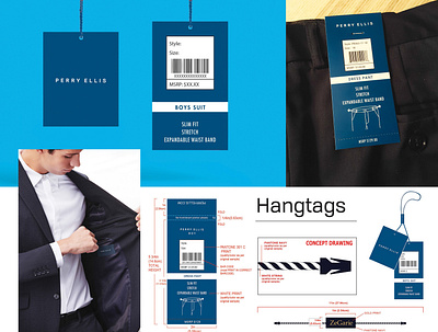 Hang Tags clothing hang tags tech pack textile design