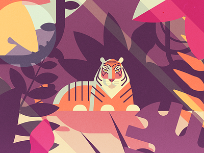 Tiger Emoji emoji flat jungle tiger vector