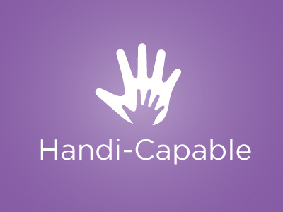Handi-Capable Option 2 butterfly capable cerebral foundation handi heart logo organization palsy wings
