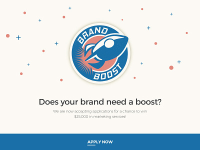 BrandBoost 2015 boost brand campaign community design non profit space spaceship web website