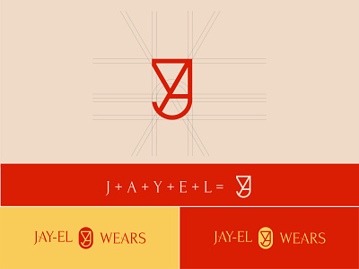 Jay-el Wears Brand Identity Design brand identity branding fashion fashion brand illustration logo logo design