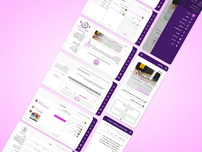 Fars Innovation Website app design flat graphic design minimal ui ux