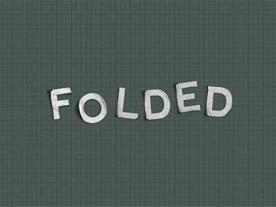 Folded Logo fold folded illustrator logo photoshop www.daryn.org