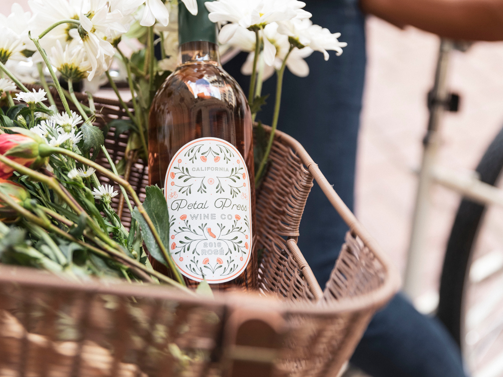 Petal Press Wine Co. Label by Julia Alberts on Dribbble