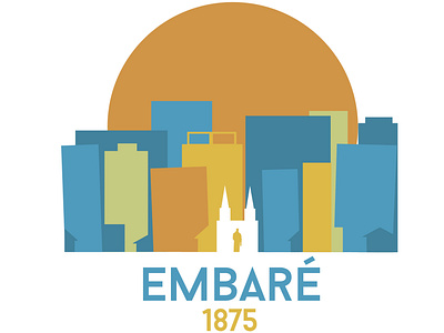 Embaré Logo brazil brazilian embare logo logo design logotype neighborhood santos são paulo