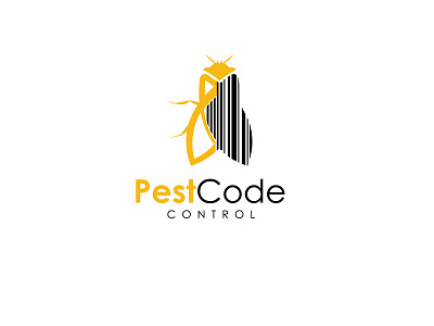 pest barcode branding illustration insect pest vector