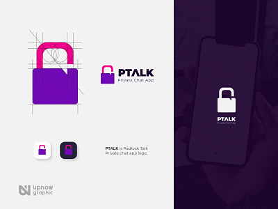 Ptalk Logo Design