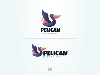 Pelican animal art