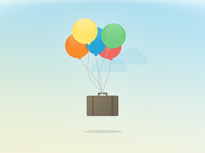 Have a good trip! balloons bonvoyage trip
