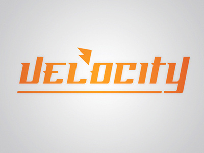 Velocity Typeface geometric logotype typeface typography