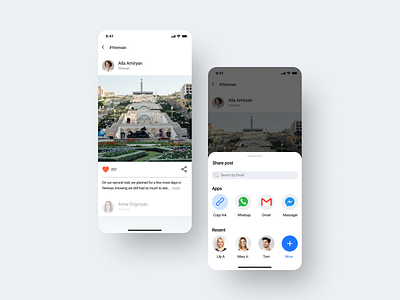 Social Share Daily UI #010 010 app dailyui design