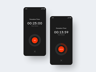 Countdown Timer Daily UI #014 014 app dailyui