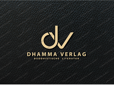 DHAMMA VERLAG attractive brand branding business company creative design eyecatching flat life lifestyle logo logo design minimal minimalist logo modern modern logo press unique unique logo