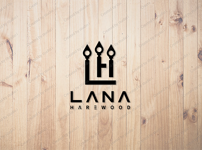 LANA - HAREWOOD attractive brand branding business company creative design eyecatching flat life lifestyle logo logo design minimal minimalist logo modern modern logo monogram unique unique logo