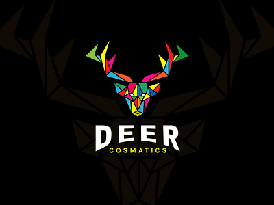 DEER COSMATICS beauty brand branding business company cosmatics design flat illustration life lifestyle logo logo design minimal minimalist logo modern natural professional ui unique