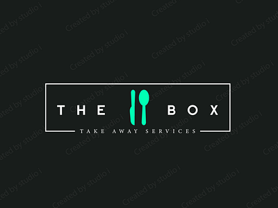 The BOX - take away services logo branding business company creative culinary design flat food lifestyle logo logo design lunchbox minimal minimalist logo modern modern logo restaurant takeaway unique unique logo