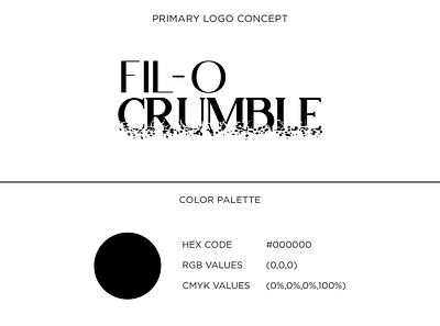 Product Logo - Filo - Crumble branding company design flat graphic design illustration logo logo design minimal minimalist logo packaging product ui unique