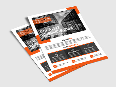 Modern Corporate Business Flyer Design