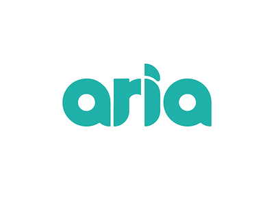 aria aria badge design emblem icon logo logodesign logomark mark simple typeface