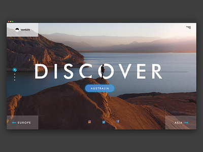 Venture Travel by Roshin K M on Dribbble