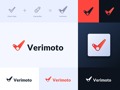 Verimoto Branding v1 brand design brand identity branding design graphic design logo