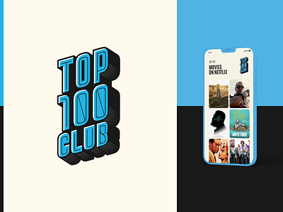 TOP 100 Club logo brand design brand identity branding design graphic design logo