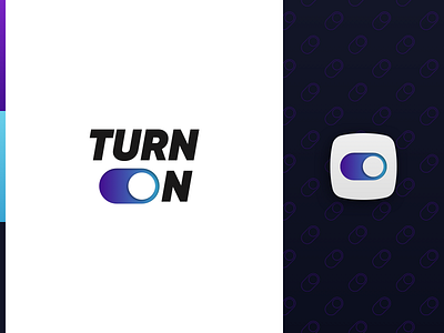 Turn on Logo brand design brand identity branding design graphic design logo