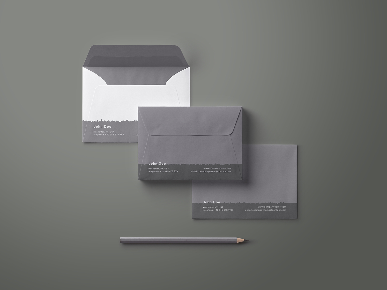 Free - Envelope Template By Amir Hussain On Dribbble