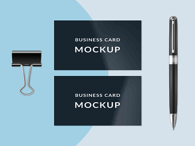 Free - Business Card Mockup