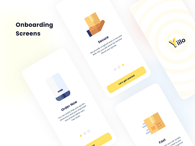 Yillo App branding design illustration logo typography ui ui ux ui ux website uidesign uiux