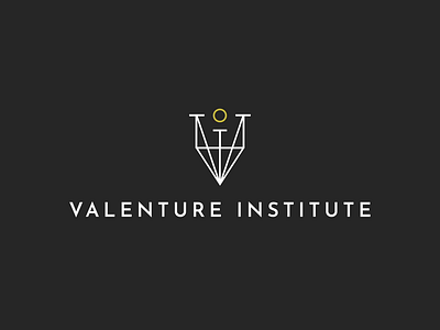 Valenture Institute Logo Animation branding education high school institution learning technology logo online education